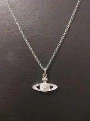 【未使用・新品】Vivienne Westwood（ヴィヴィアンウエストウッド）インポート ネックレス MINI BAS RELIEF PENDANT SILVER バスレリーフ オーブネックレス NANA ヴィヴィアンのサムネイル