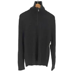 コス COS MERINO WOOL HALF-ZIP JUMPER  メンズ import：M のサムネイル