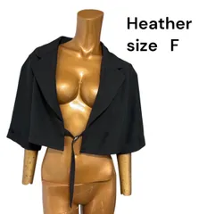 No.498 (♡)Heather  テーラードジャケット y2k  背中あきのサムネイル
