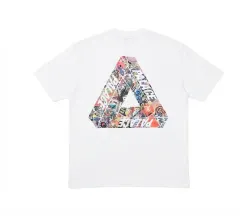 PALACE トライステッカーパック Tシャツ 白 XL 21FWのサムネイル