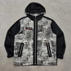 M FUBU オールドスクール グラフィック ウインドブレーカー ジャケットのサムネイル