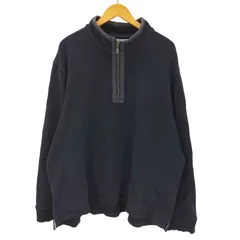 エルエルビーン L.L.Bean 90S ワッフル サーマル 生地 ヘビーウェイト ハーフジップ スウェット トレーナー メンズ  XXLのサムネイル