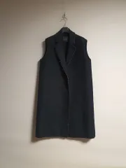 LANVIN ランバン フランス オリジナル ロング ベスト コート 66 サイズ 正規品のサムネイル