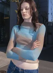 PERVERZE Double Face Knit Tops パーバーズ ダブルフェイス ニット トップス 新品未使用のサムネイル
