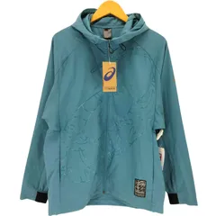 アシックス ASICS COOL GRAPHIC DOUBLE WEAVE HOODIE JACKET メンズ import：L のサムネイル