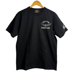 VANSON バンソン Tシャツ 半袖 5分袖 アメカジ ホワイト ☆ M L XL