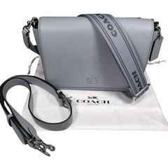 COACH コーチ 2way メッセンジャー バッグ シグネチャー キャンバス