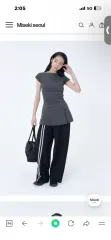 ミセキ ソウル Pleats button mini onepiece CHAのサムネイル