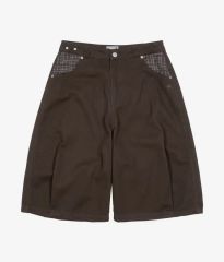 25SS NKNIT スウェードハーフパンツ - メルカリ