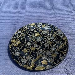 希少完売品☆未使用美品☆稲葉カヨ 豆皿　小皿 福々絵付 ネコ 鶴 辰 ４ケセット 希少完売品☆未使用美品☆稲葉カヨ 豆皿 小皿 福々絵付
