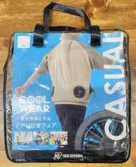Tジ★アイリスオーヤマ ファン 空調服 ベスト　クールウェア　Mサイズ　半袖のサムネイル