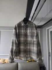 新品 Allegri CHECK シャツ Lのサムネイル