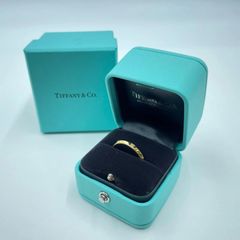 ティファニー Tトゥルー ナロー リング 750(YG) - メルカリ