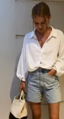 Helmut Lang ヘルムート・ラング デニム ショーツ 청 ハーフパンツ 25 (26 5)のサムネイル