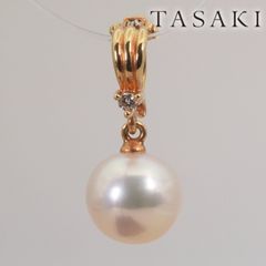 ヴァンドーム青山 パール K18 ネックレストップ ハート◎/24-4804S
