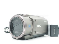 ビデオカメラ SONY 4K HANDYCAM ZEISS FDR-AX60 #3185 SONY 4K HANDYCAM ZEISS FDR-AX60 #3185 - メルカリ