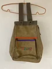 BENETTON ベネトン ブラウン バックパックのサムネイル