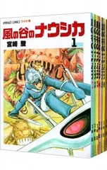 【箱・ポスター付属なし】風の谷のナウシカ 【ワイド版】 <全7巻セット>/宮崎駿のサムネイル