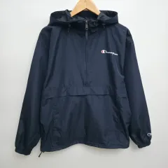 M チャンピオン ネイビー 軽量 アノラック ウィンドブレーカーのサムネイル