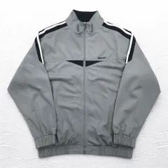 STARTER 90年代 トラックジャケット ジャージ XL グレー サイドライン スタンドカラー ハイネックのサムネイル