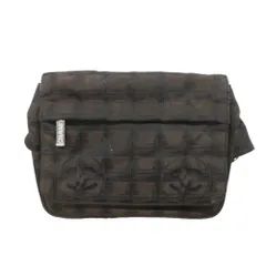シャネル(Chanel) シャネル バッグ・ウエストバッグ ニュートラベル ナイロン ブラウン ブラック レディースのサムネイル