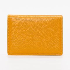 JIL SANDER ジルサンダー カードケース イエロー 黄色 本革 レザー