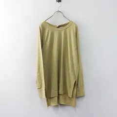 アールジュビリー R JUBILEE コットン バックヘンリーカットソー F■ベージュ トップス Tシャツ チュニック スリット【2400015059570】のサムネイル