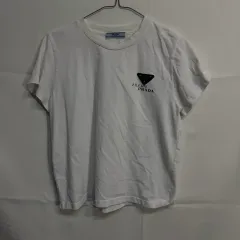PRADA プラダ ロゴ 半袖 Tシャツ 白のサムネイル