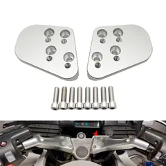 BMW R1100R/R1150R/R1200RT 用 シルバーハンドルバーライザーのサムネイル