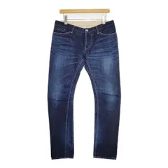 mina perhonen always スリム qs4238 40 赤耳 コットンリネン デニムパンツ ブルー レディース ミナペルホネン【中古】6-0708G∞のサムネイル