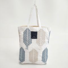 mina perhonen tambourine タンバリン 刺繍 エッグバッグ e718 トート