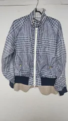 Sacai ハウンドトゥース ジャケット グレーのサムネイル