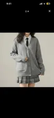 グレー ゴーギャル カーディガンのサムネイル