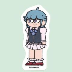 [중고] 씰 스티커 모모카 지로리다이컷 스티커 [케로로 군조]