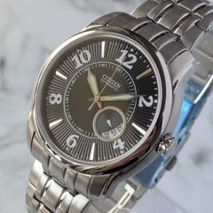OH済 稼働品 CITIZEN シチズン 8210-S072981 自動巻き 10s 青文字盤