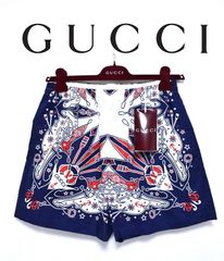 GUCCI ハチ刺繍 ラウンジパンツ 44 ネイビー イタリア製 - メルカリ