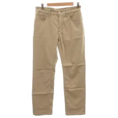 エドウィン EDWIN パンツ ストレート 麻 リネン混 ストレッチ 5ポケット M ベージュ /OBのサムネイル