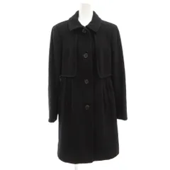 ブルックスブラザーズ BROOKS BROTHERS ステンカラーコート ヨーク メルトン 8 黒 ブラック /JS ■ECG007のサムネイル