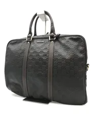GUCCI　グッチ　ビジネスバッグ　グッチシマ　GG柄　ブラウン系　2753のサムネイル