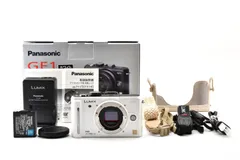 ★良品★ ★ショット数4760回★ パナソニック Panasonic DMC-GF1 ホワイト 元箱 充電器付き RYM6516 #677のサムネイル