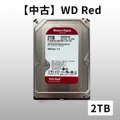 WD Red 2TB HDD WD20EFRX 2台セット （メ11/12） - メルカリ