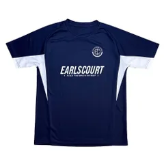 【ジュニアサイズ】EARLSCOURT 切替プラクティスシャツ NAVYのサムネイル