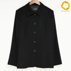#wnc レリアン Leilian コート 13 黒 大きいサイズ カシミヤ混 イタリヤ製 レディース [1021660]のサムネイル