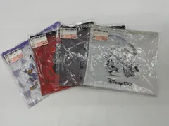 【TAKA136-56】△  未開封 Disney ミッキーマウス & ミニーマウス  disney 100 happy くじ 一番くじ  E賞 クリア フラット ポーチのサムネイル