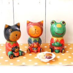 バリ島直輸入】大きなバリ猫3兄弟 - メルカリ