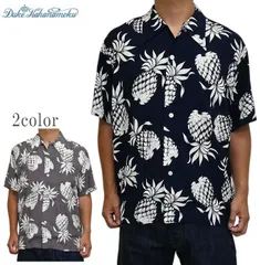 デュークカハナモク DUKE KAHANAMOKU DK36201 スペシャルエディション ハワイアン シャツ DUKE'S PINEAPPLE 半袖シャツ アロハシャツ dk36201のサムネイル
