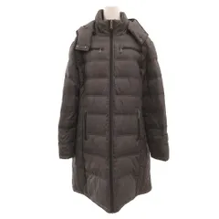 マイケルマイケルコース Michael michael kors ダウンコート ジップアップ フード付き ロング XL グレー /JS ■ECF007のサムネイル