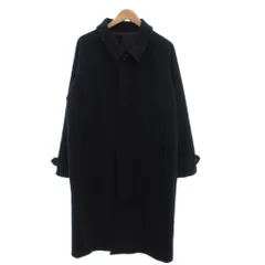 ユナイテッドアローズ A DAY IN THE LIFE UNITED ARROWS 美品 ステンカラーコート レギュラーカラー 比翼仕立て ラグラン 袖ベルト M 紺 ネイビー /MX のサムネイル