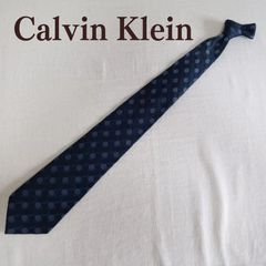 美品 CALVIN KLEIN カルバンクライン ネクタイ ナロータイ - メルカリ