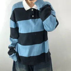 L COS ストライプ ラグビー Tシャツのサムネイル